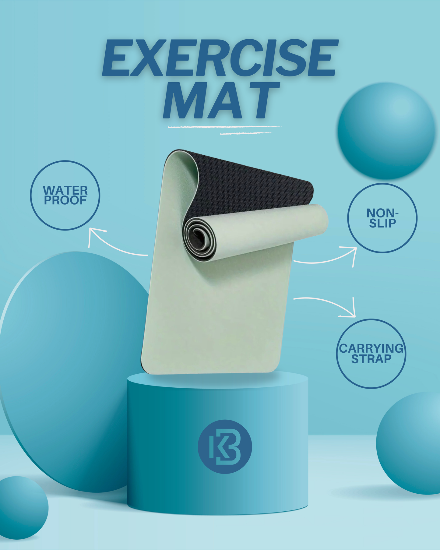 Fitness Yoga Workout Mat