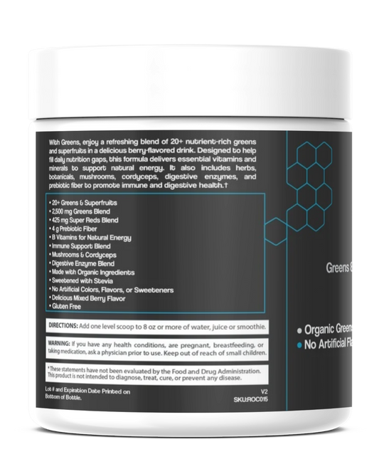 “Nutri+” Greens & Reds Superfoods + Immune Support