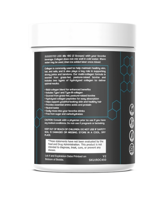 Hydrolyzed Collagen Type 1 & 3 Powder (Unflavored)