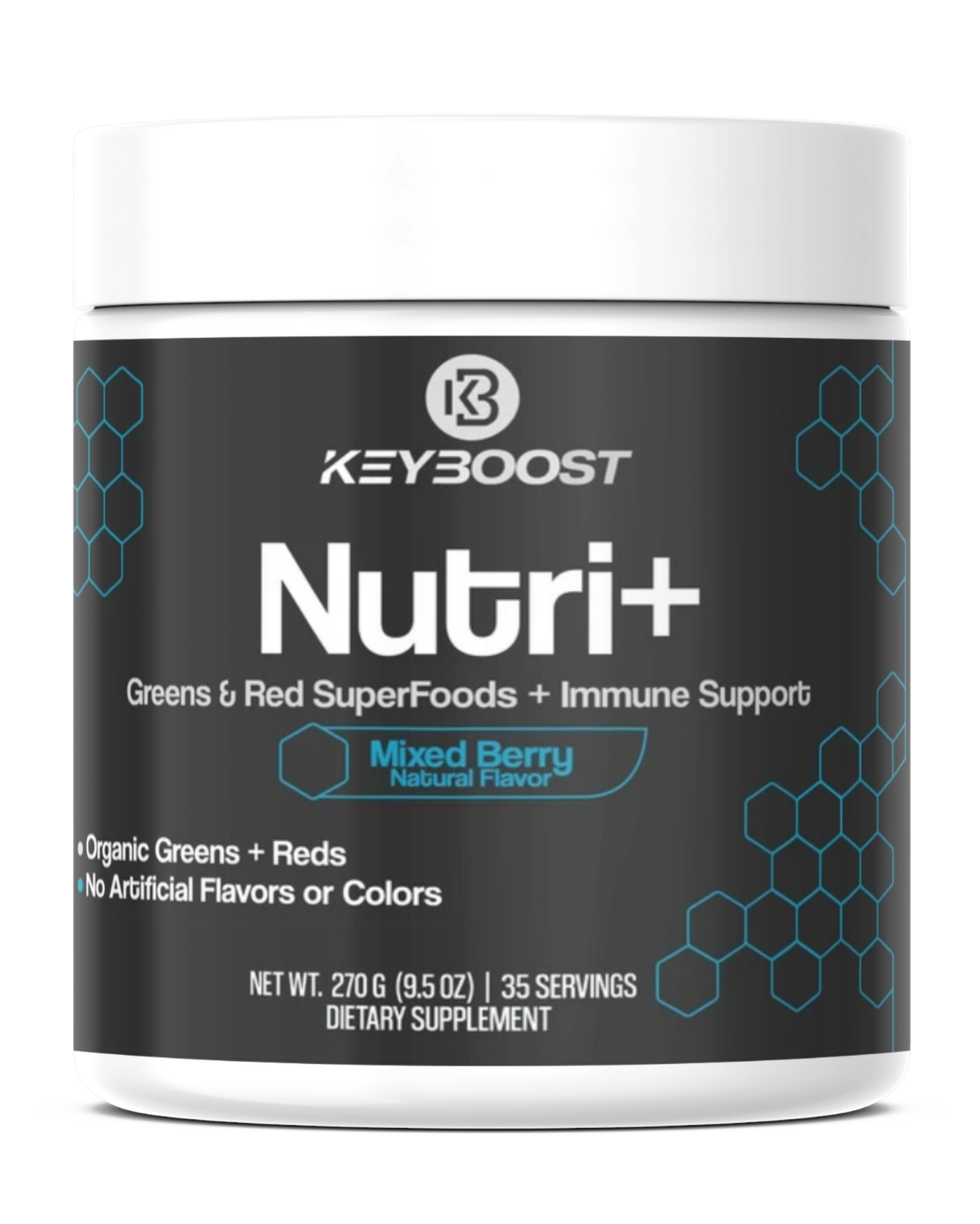 “Nutri+” Greens & Reds Superfoods + Immune Support