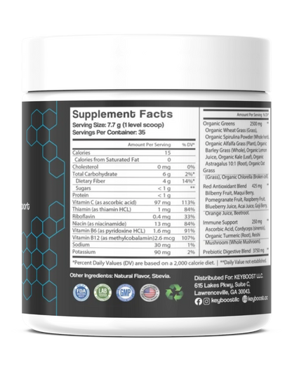 “Nutri+” Greens & Reds Superfoods + Immune Support