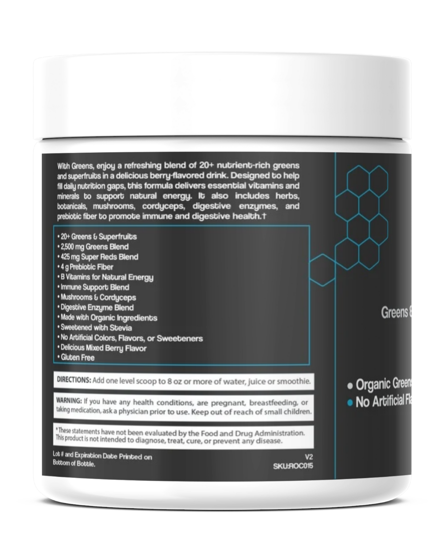 “Nutri+” Greens & Reds Superfoods + Immune Support