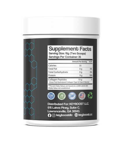 Hydrolyzed Collagen Type 1 & 3 Powder (Unflavored)