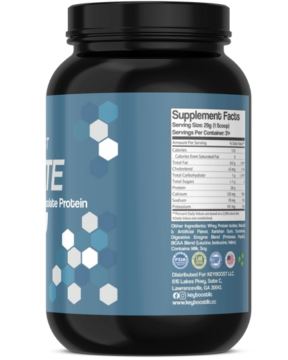 100% Whey Isolate Protein Vainilla Milkshake
